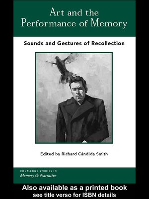 cover image of Art and the Performance of Memory